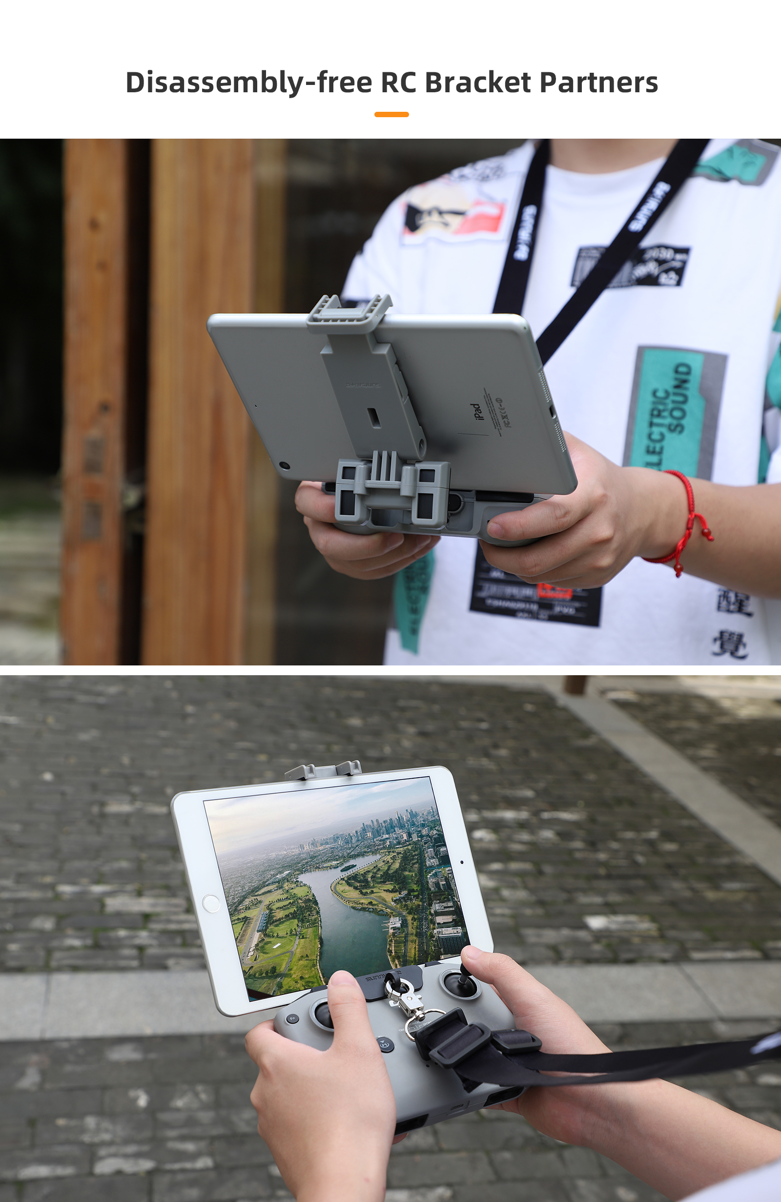Foldable Disassembly-free Brac - Drone Tablet Mount incelemesi ve fiyatı