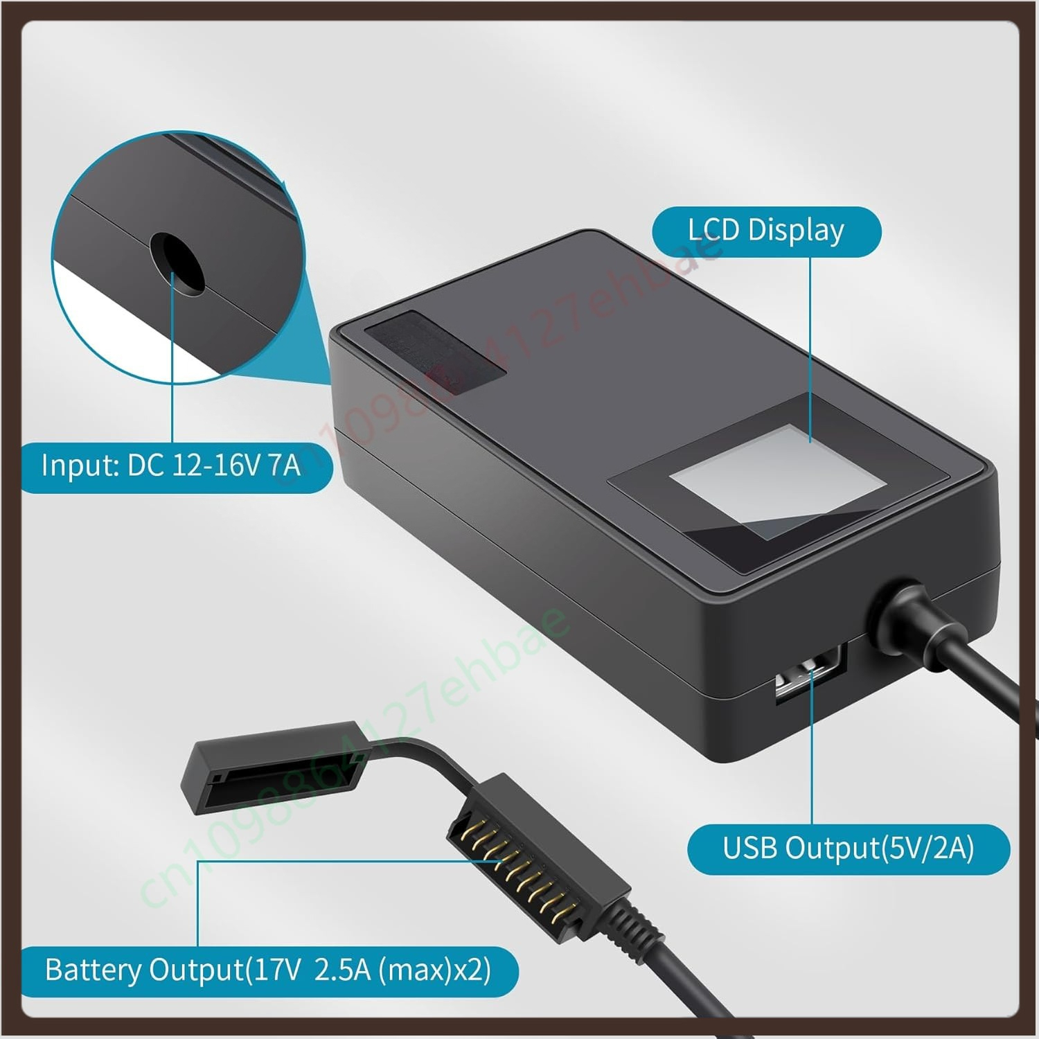 LCD battery car charger for DJ - Drone Charging Hub incelemesi ve fiyatı