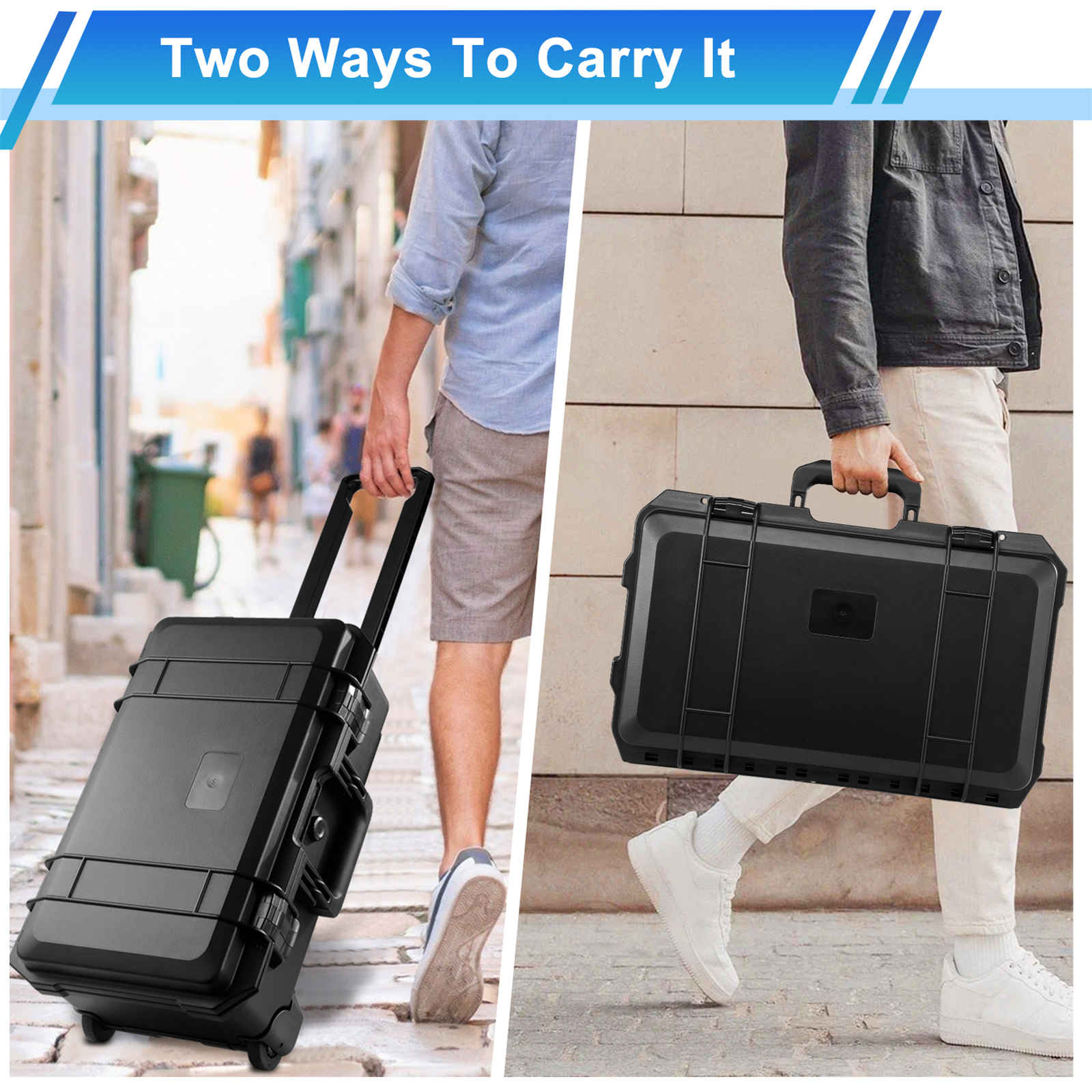 Rolling Camera Case, Portable  - Drone Hard Shell Case incelemesi ve fiyatı