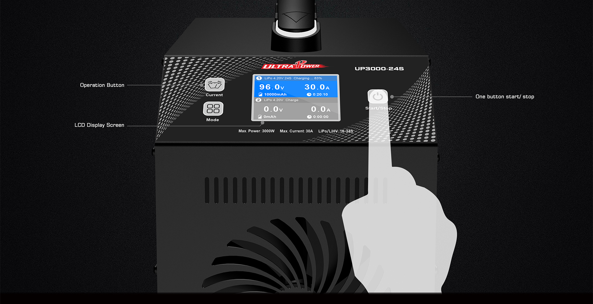 ULTRAPOWER UP3000-24S 3000W 30 - Drone Battery Charger incelemesi ve fiyatı