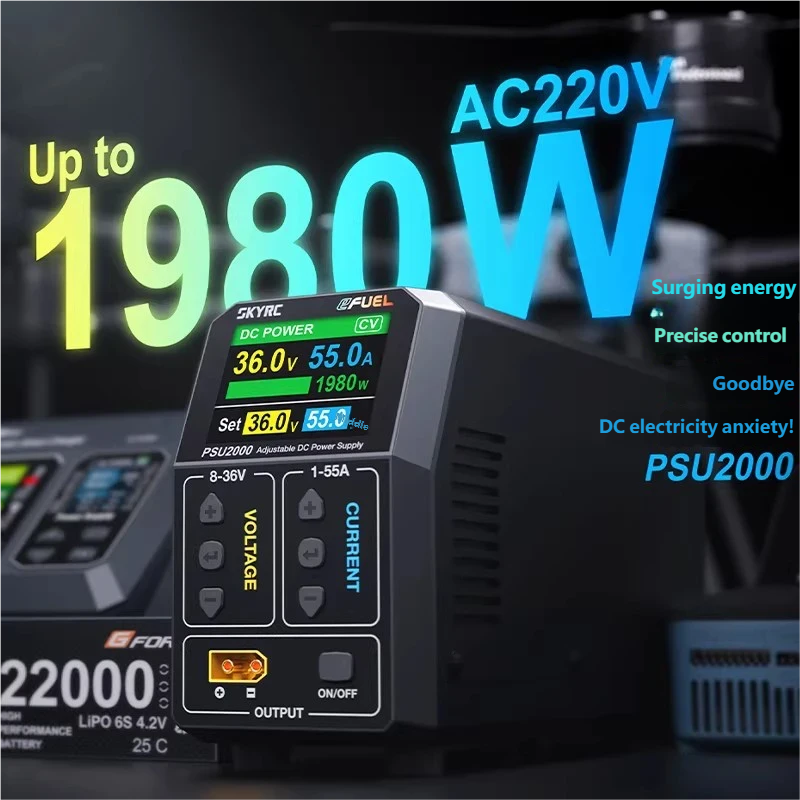 SKYRC PSU2000 1980W Adjustable - Drone Battery Charger incelemesi ve fiyatı