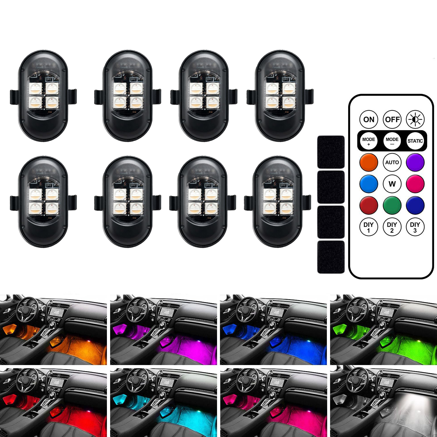 Upgraded 4LEDs Wireless LED St - Drone Strobe Light incelemesi ve fiyatı