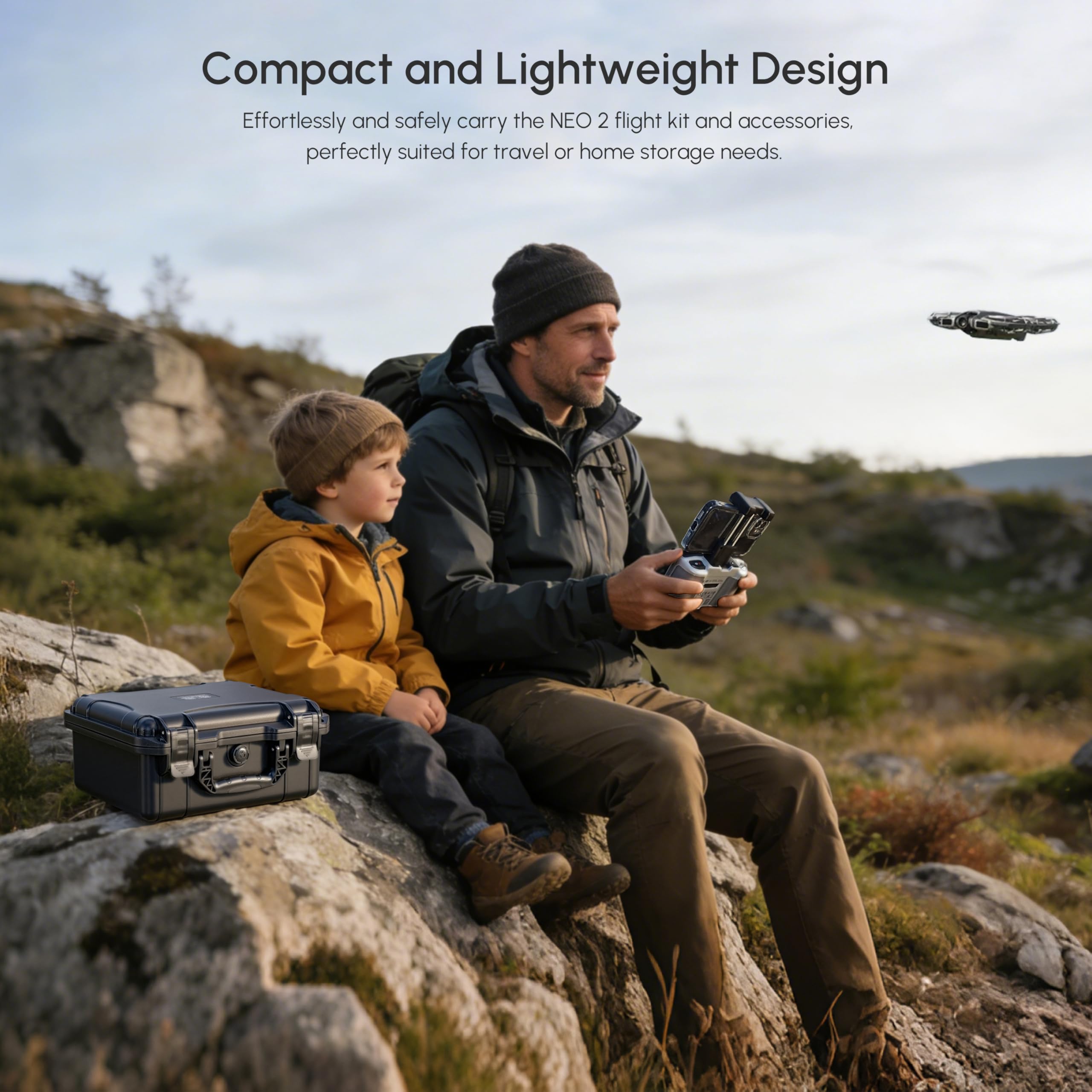NEO 2 Case,Waterproof Hard Car - Drone Joystick Cover incelemesi ve fiyatı