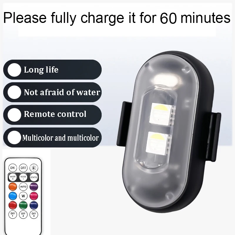 2/4/8Pcs Wireless Remote Contr - Drone Strobe Light incelemesi ve fiyatı