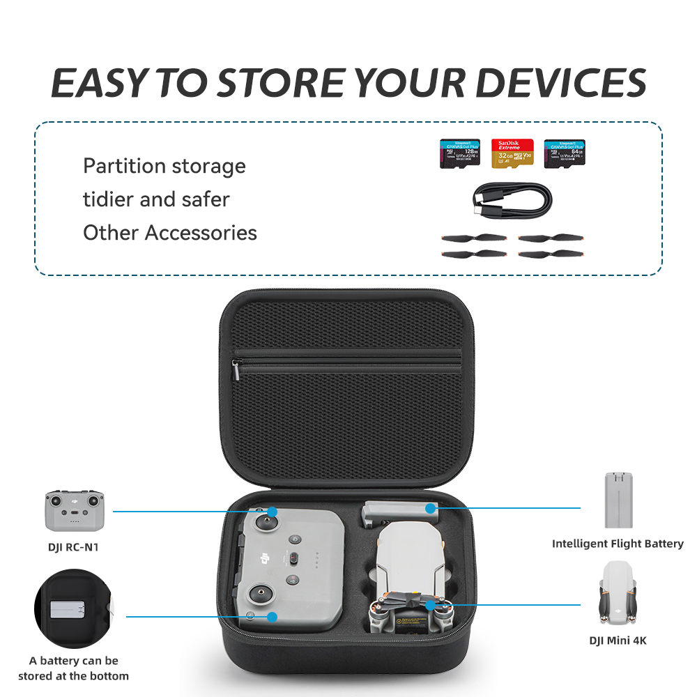 Portable Storage Bag Protectiv - Drone Carrying Case incelemesi ve fiyatı