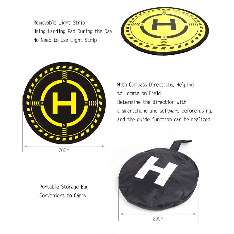 drone Parking apron with light - Drone Landing Pad incelemesi ve fiyatı