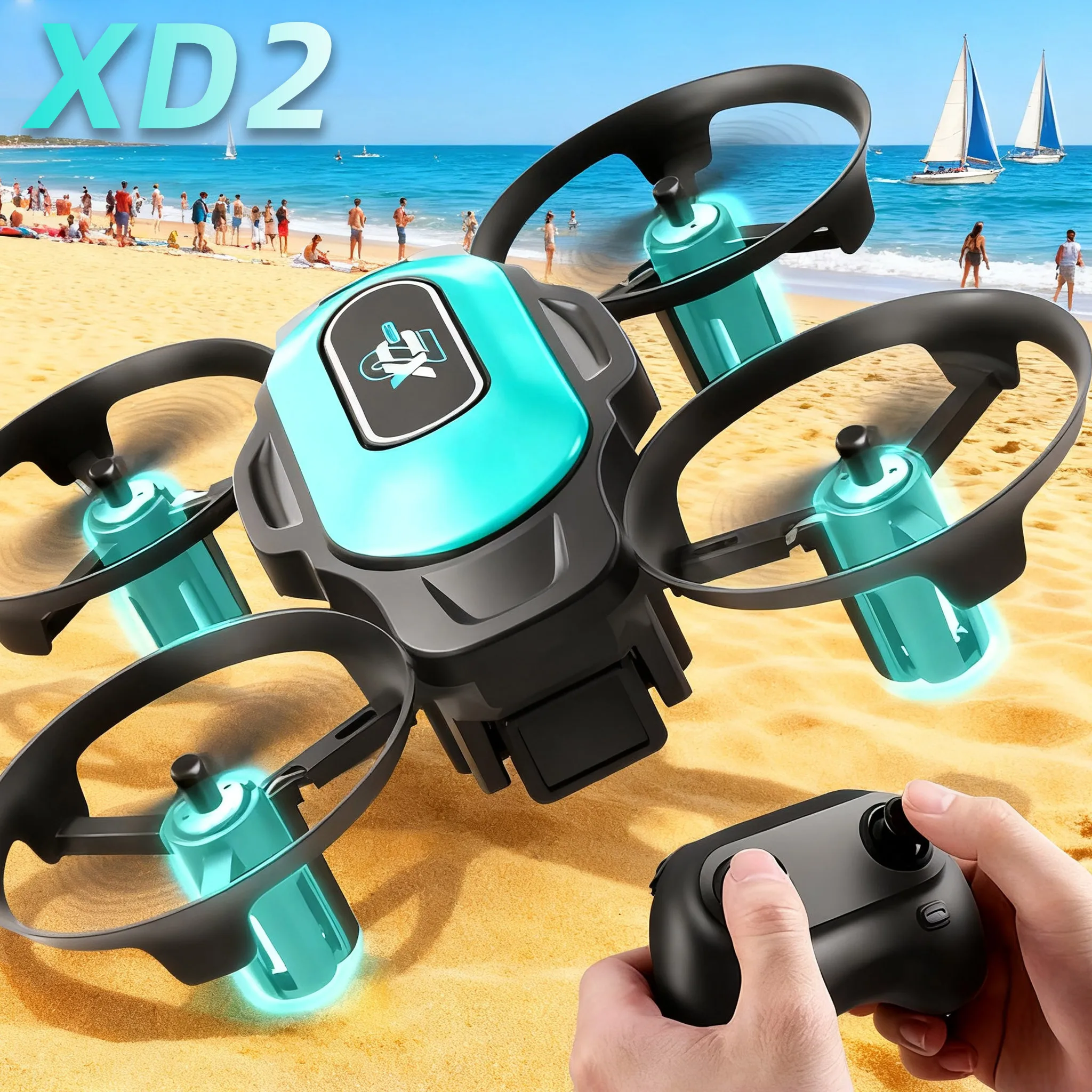 XD2 Mini Drone, 360° Stunt Fli - Drone Beacon Light incelemesi ve fiyatı