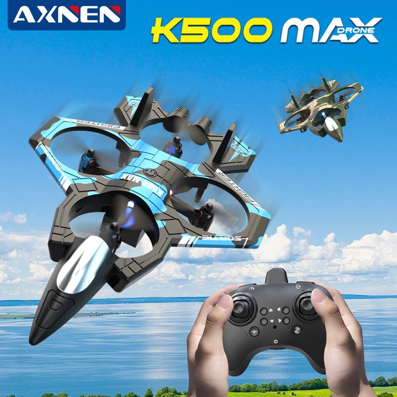 AXNEN K500 MAX RC Plane Fighte - Drone Beacon Light incelemesi ve fiyatı