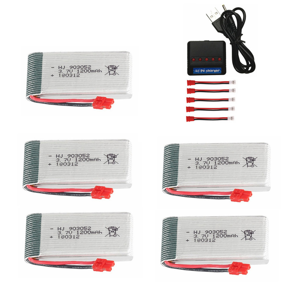 3.7V 1200mAh 903052 lipo batte - Drone Battery Charger incelemesi ve fiyatı