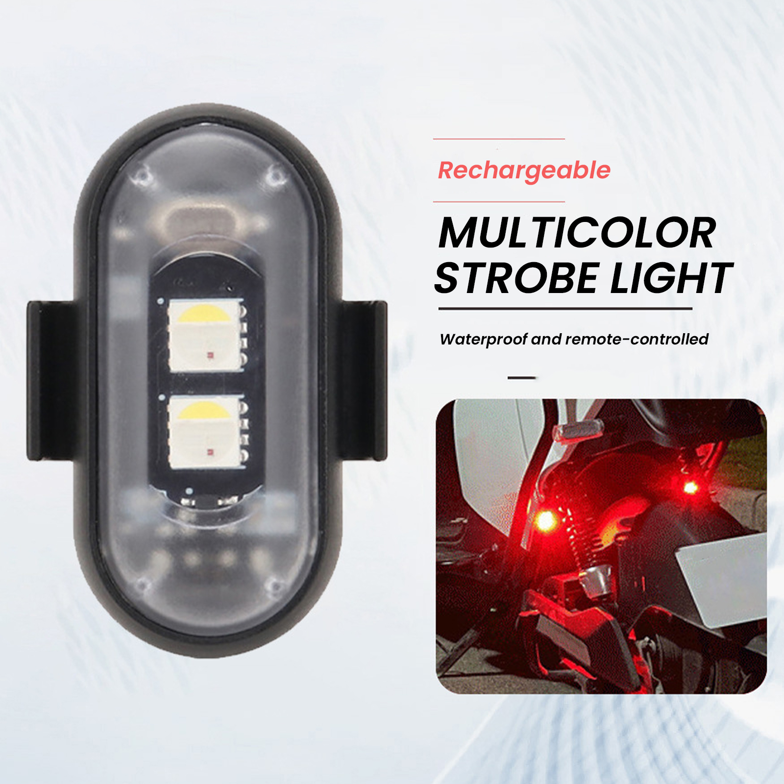 2/4/6PCS Wireless LED Strobe L - Drone Strobe Light incelemesi ve fiyatı