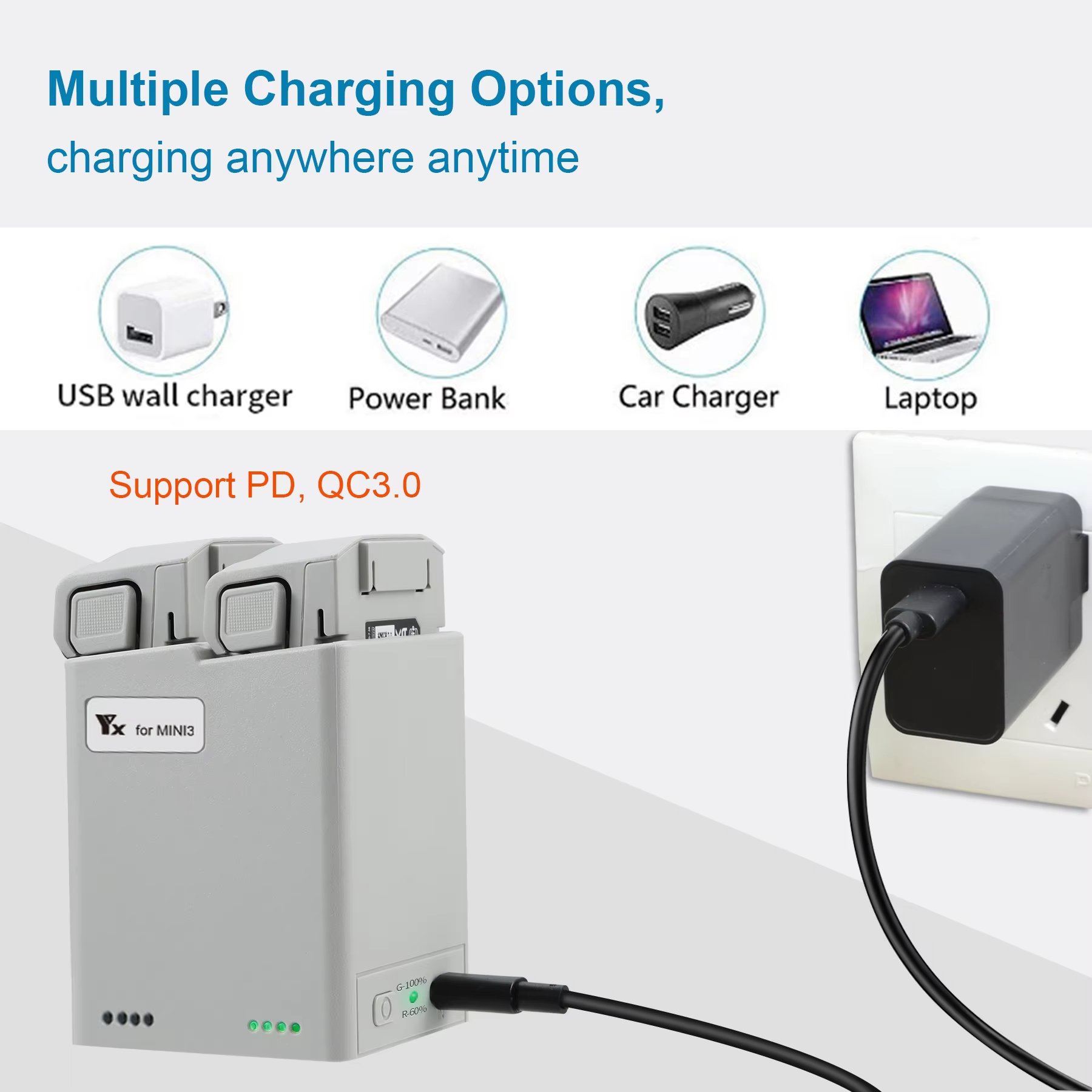 For DJI Mini 3Pro/4Pro Battery - Drone Charging Hub incelemesi ve fiyatı