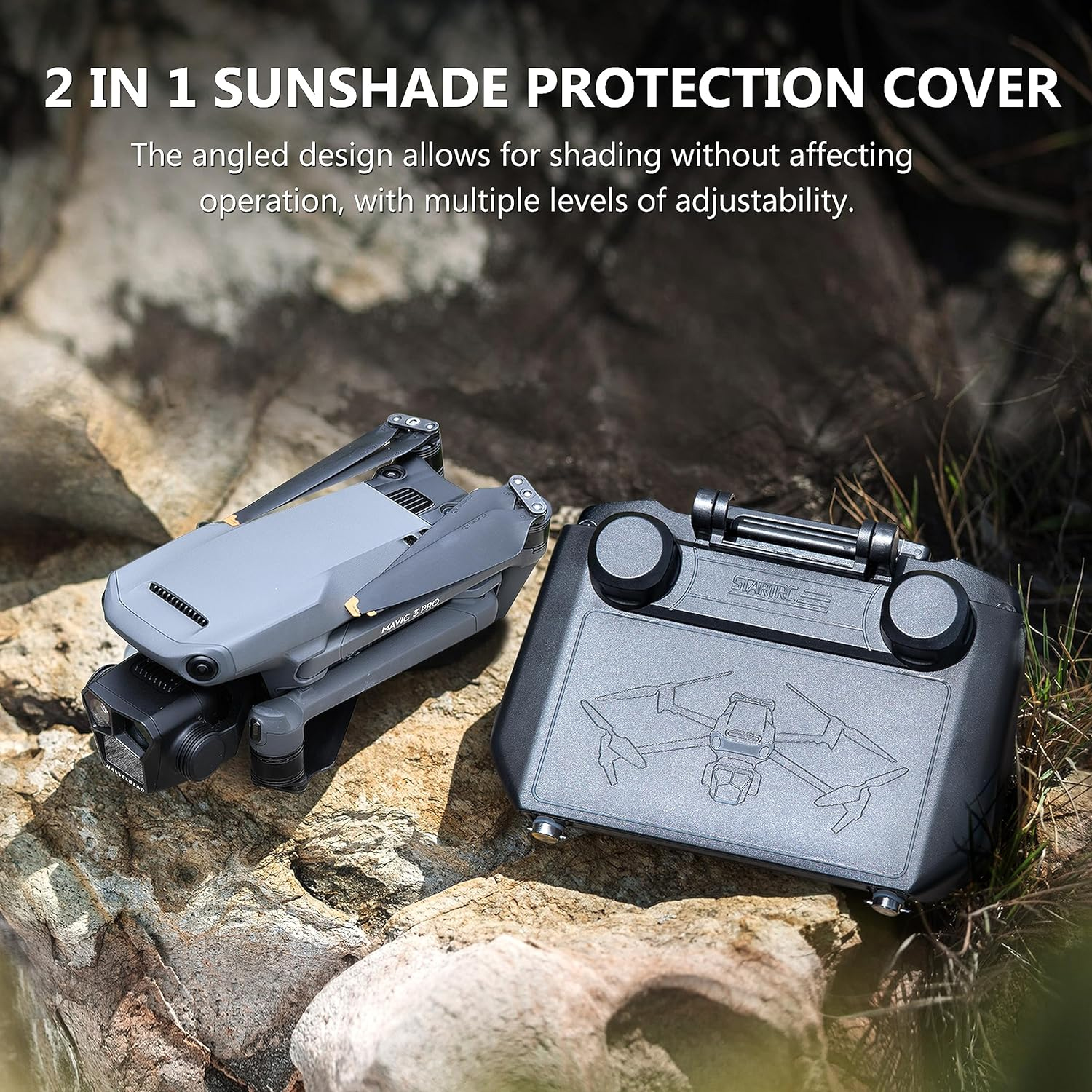 2-in-1 Sun Hood & Joystick Cov - Drone Joystick Cover incelemesi ve fiyatı
