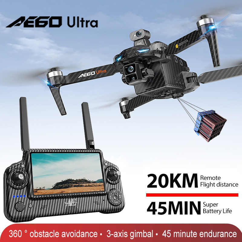 AE60 GPS Drone Professional 8K - Drone Battery Adapter incelemesi ve fiyatı