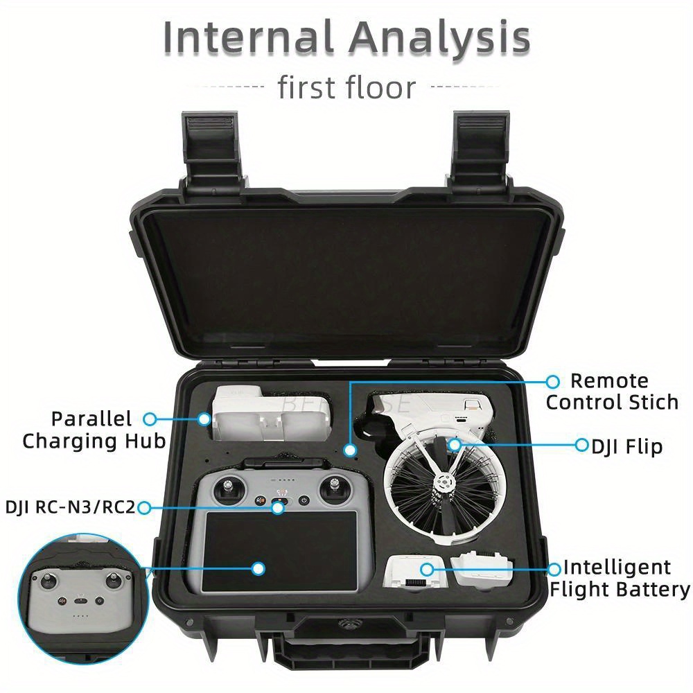 For DJI Flip hard-shell storag - Drone Carrying Case incelemesi ve fiyatı