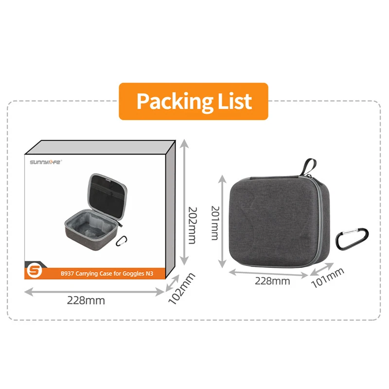 Hard Shell Carrying Case For D - Drone Hard Shell Case incelemesi ve fiyatı