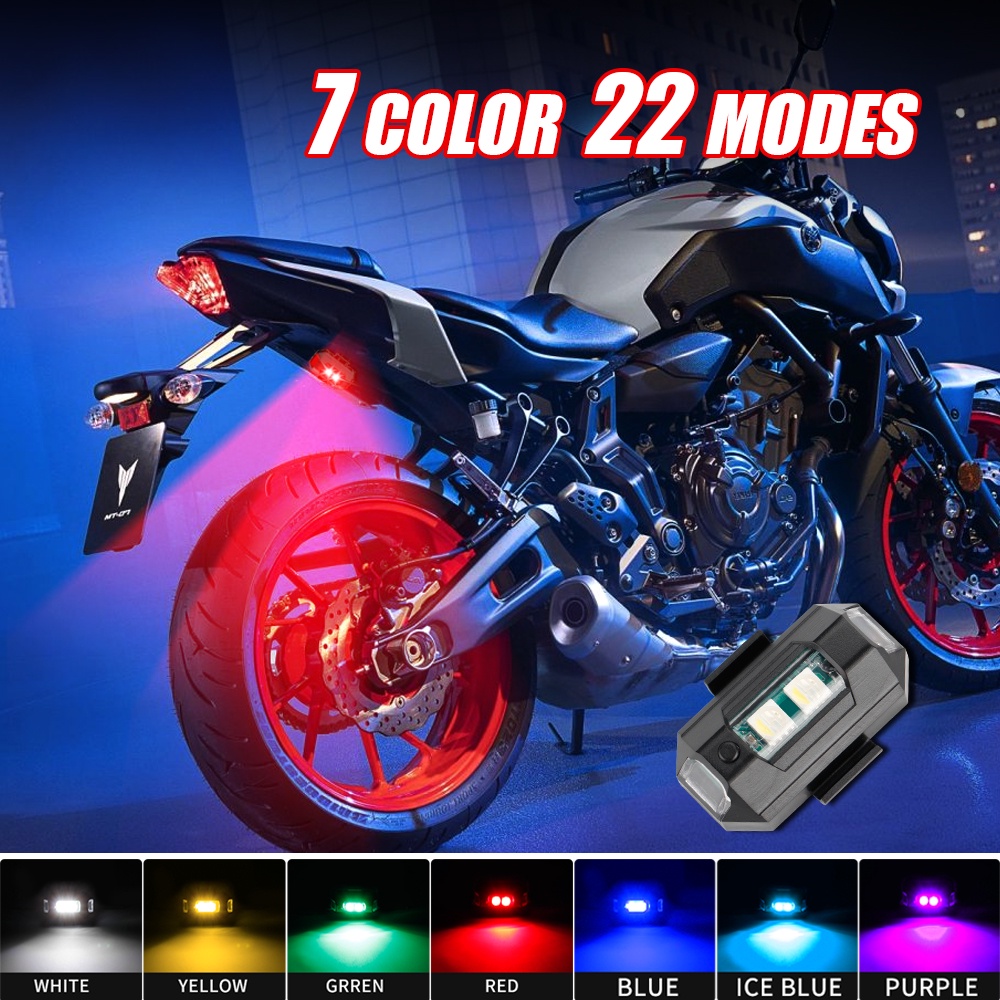 1PC 7 Color Mini USB Charging  - Drone Strobe Light incelemesi ve fiyatı