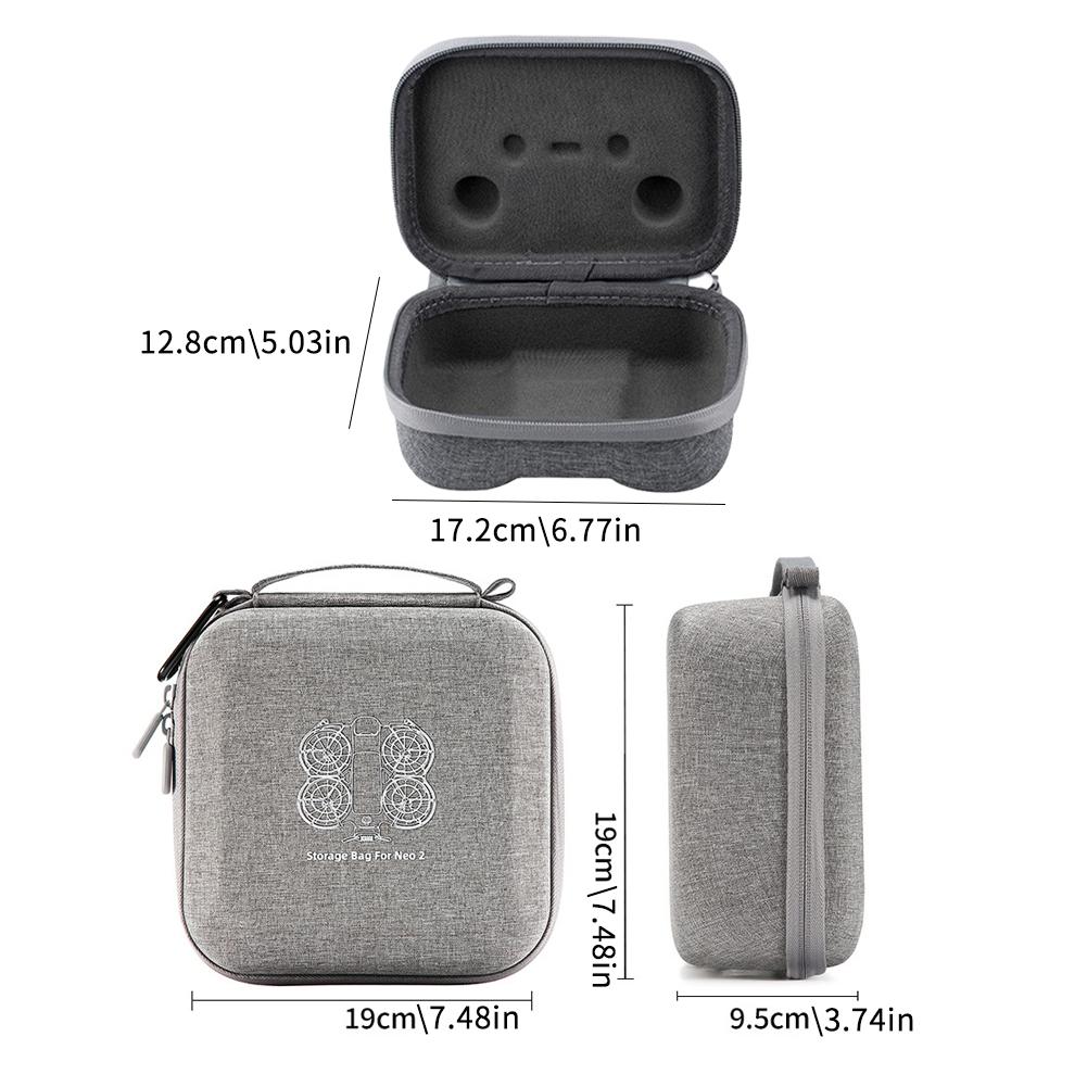  for dji Neo2 Carrying Bag PU  - Drone Hard Shell Case incelemesi ve fiyatı