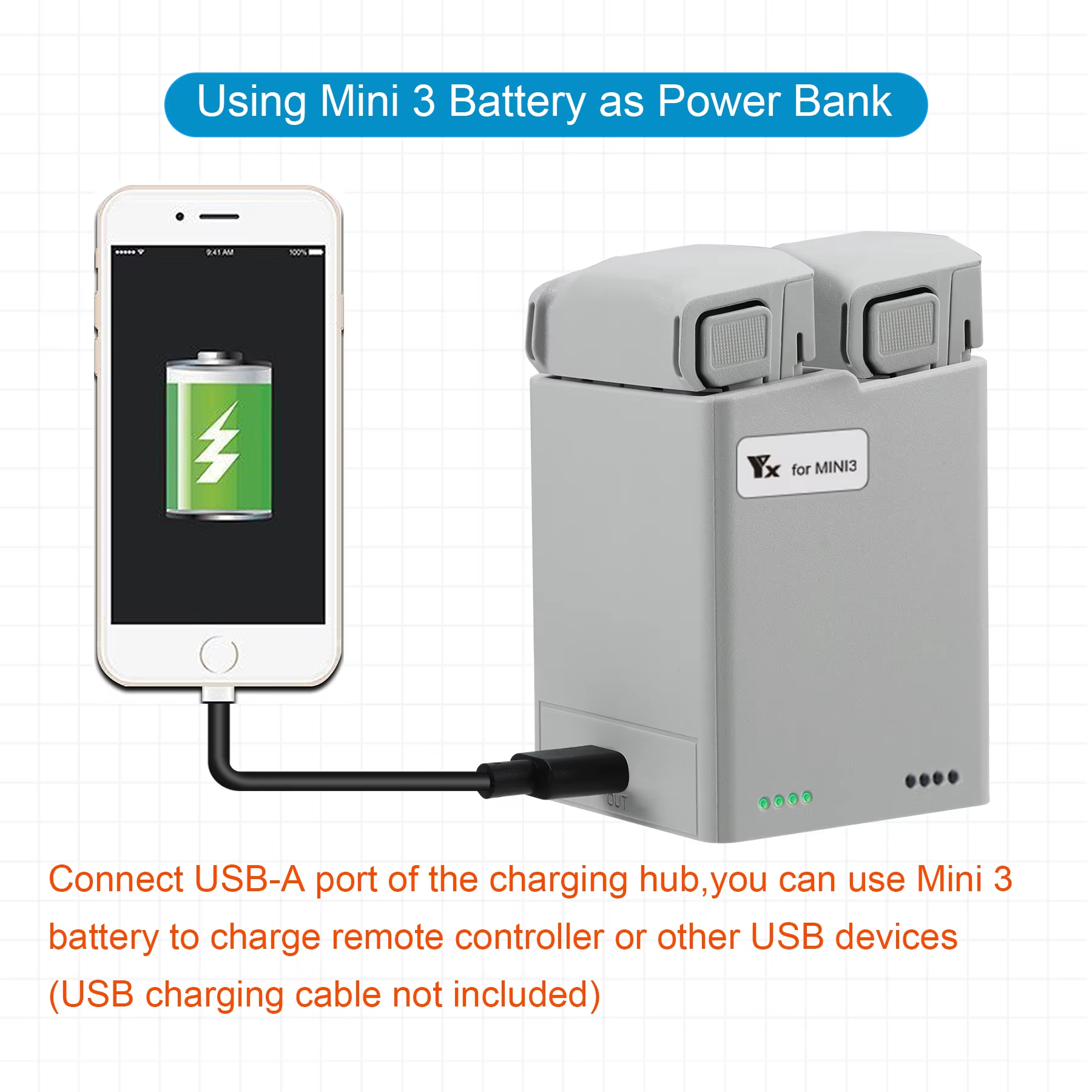 For DJI Mini 3Pro/4Pro Battery - Drone Charging Hub incelemesi ve fiyatı