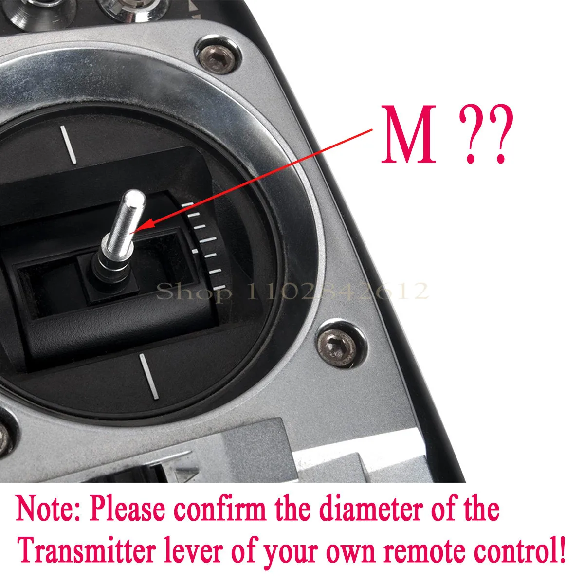 M3 M4 CNC 3D Rocker Antislip T - Drone Control Stick incelemesi ve fiyatı