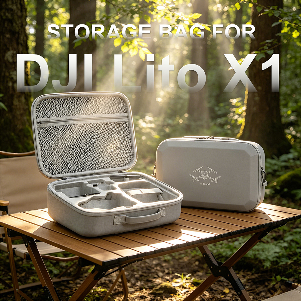 XFJI PU Leather Hard Shell Sho - Drone Carrying Case incelemesi ve fiyatı