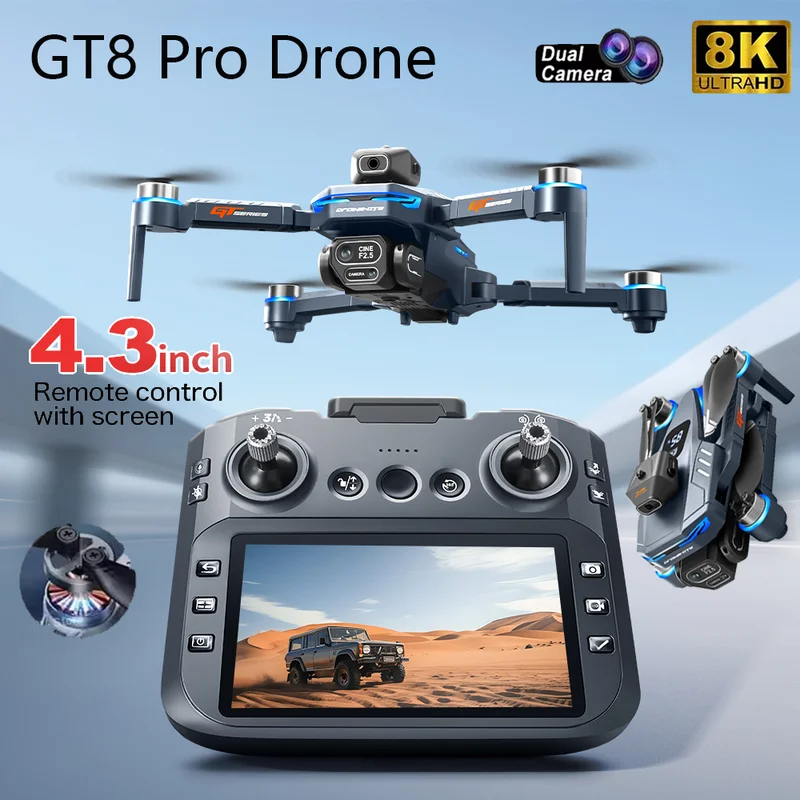 2026 New GT8 Drone GPS 8K Prof - Drone Remote Controller Lanyard incelemesi ve fiyatı