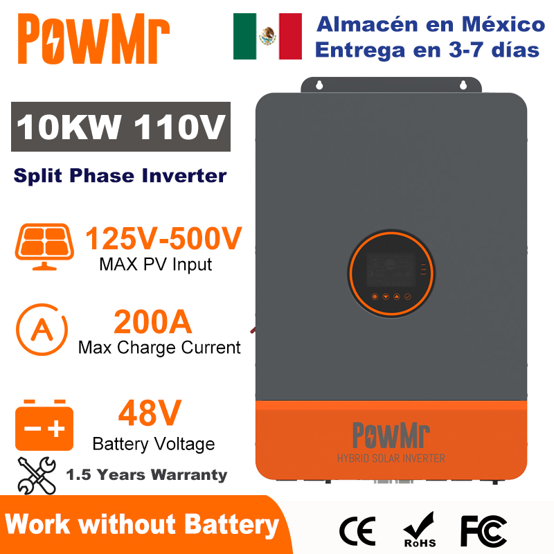 PowMr 10KW Split Phase Inverte - Drone Solar Charger incelemesi ve fiyatı