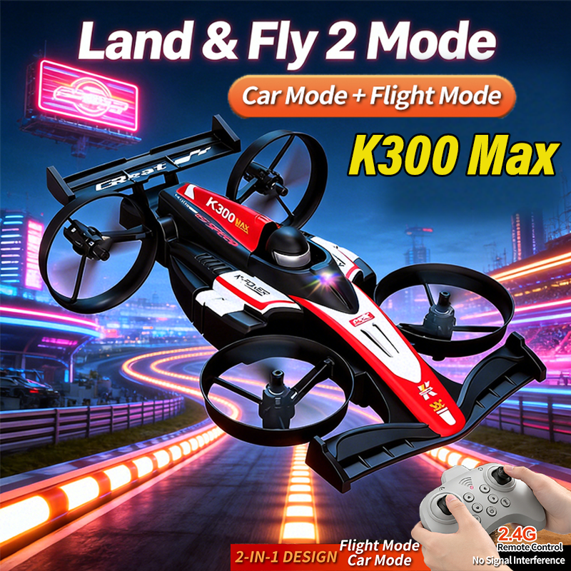 Mini RC Flying Car Transformab - Drone Beacon Light incelemesi ve fiyatı