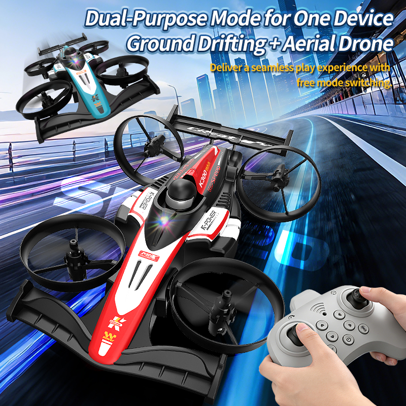 Mini RC Flying Car Transformab - Drone Beacon Light incelemesi ve fiyatı