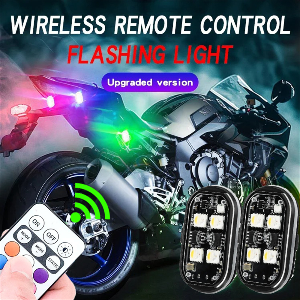 2/4/6pcs Wireless Remote Contr - Drone Strobe Light incelemesi ve fiyatı
