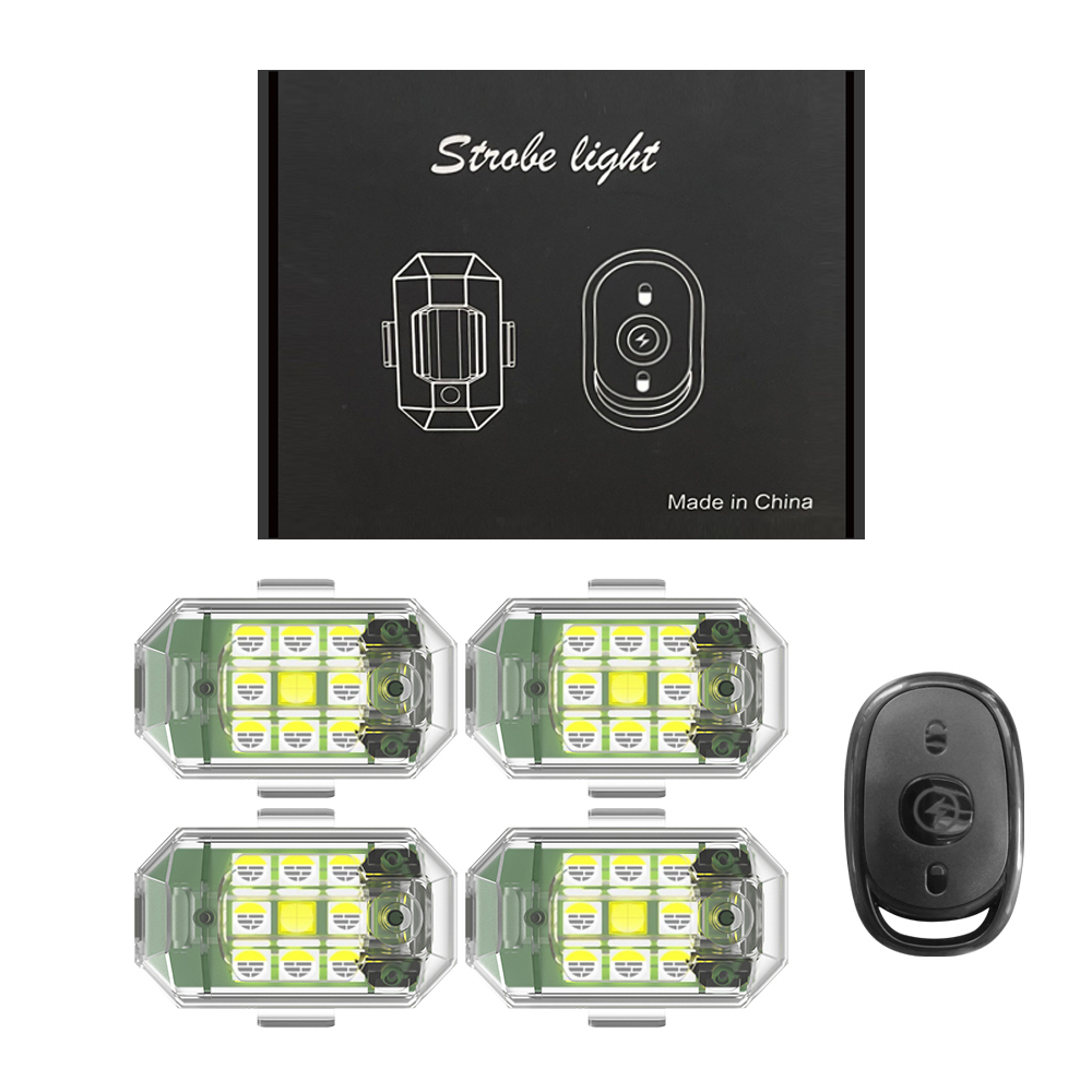 1/2/4pcs Wireless LED Drone St - Drone Strobe Light incelemesi ve fiyatı