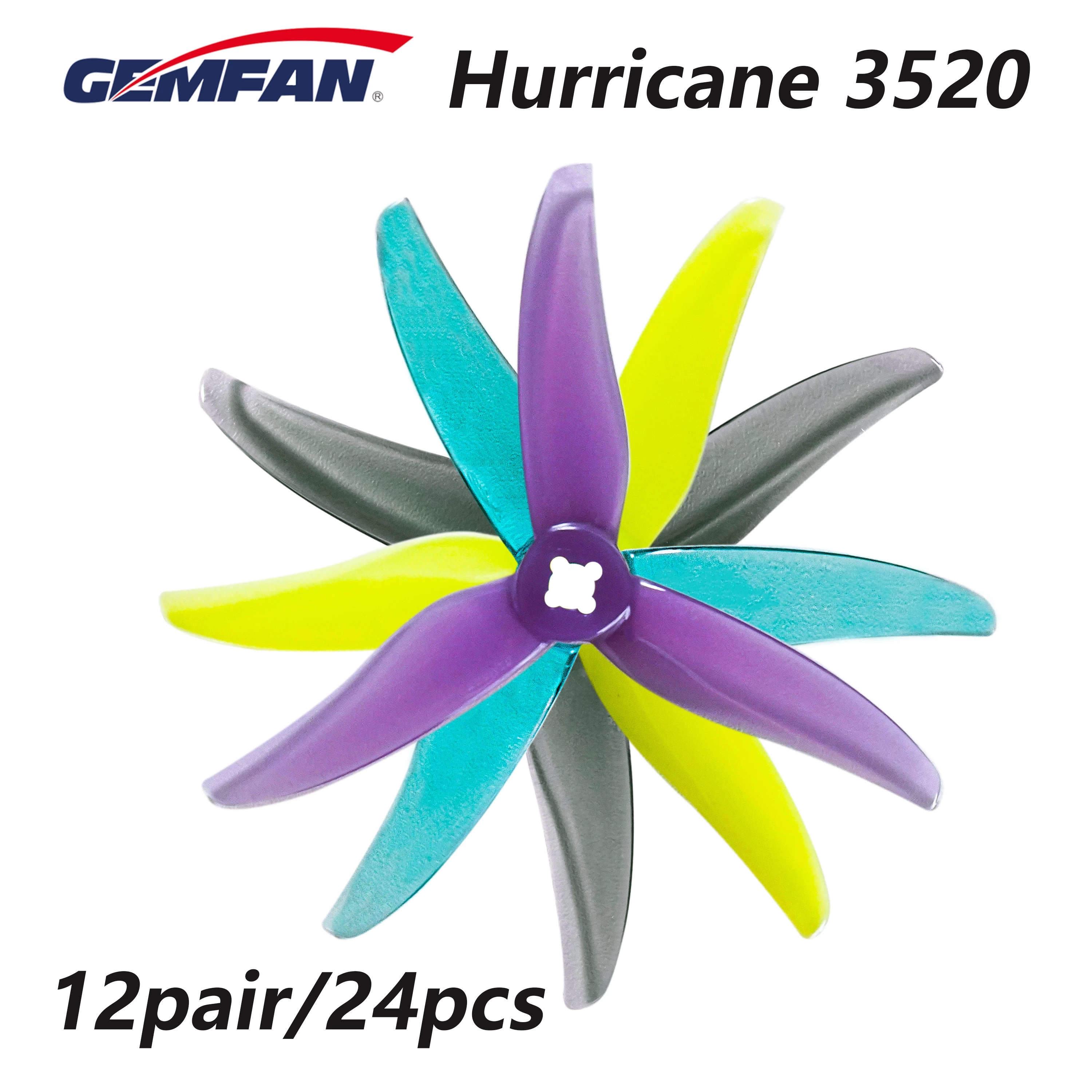 24pcs/12pairs Gemfan Hurricane - Drone Backpack incelemesi ve fiyatı