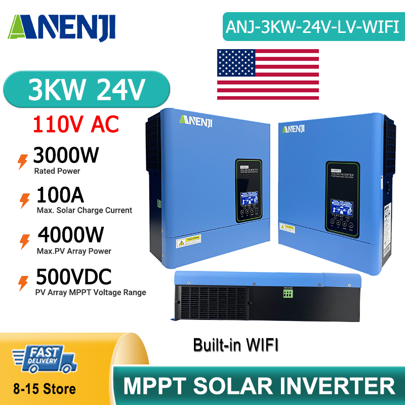 ANENJI 2pcs/1pcs 3KW 24V 110V  - Drone Solar Charger incelemesi ve fiyatı