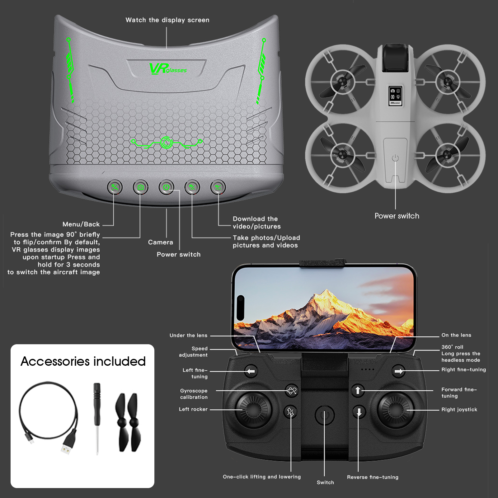 Mini Drone That Is Easy For Be - Drone Battery Adapter incelemesi ve fiyatı