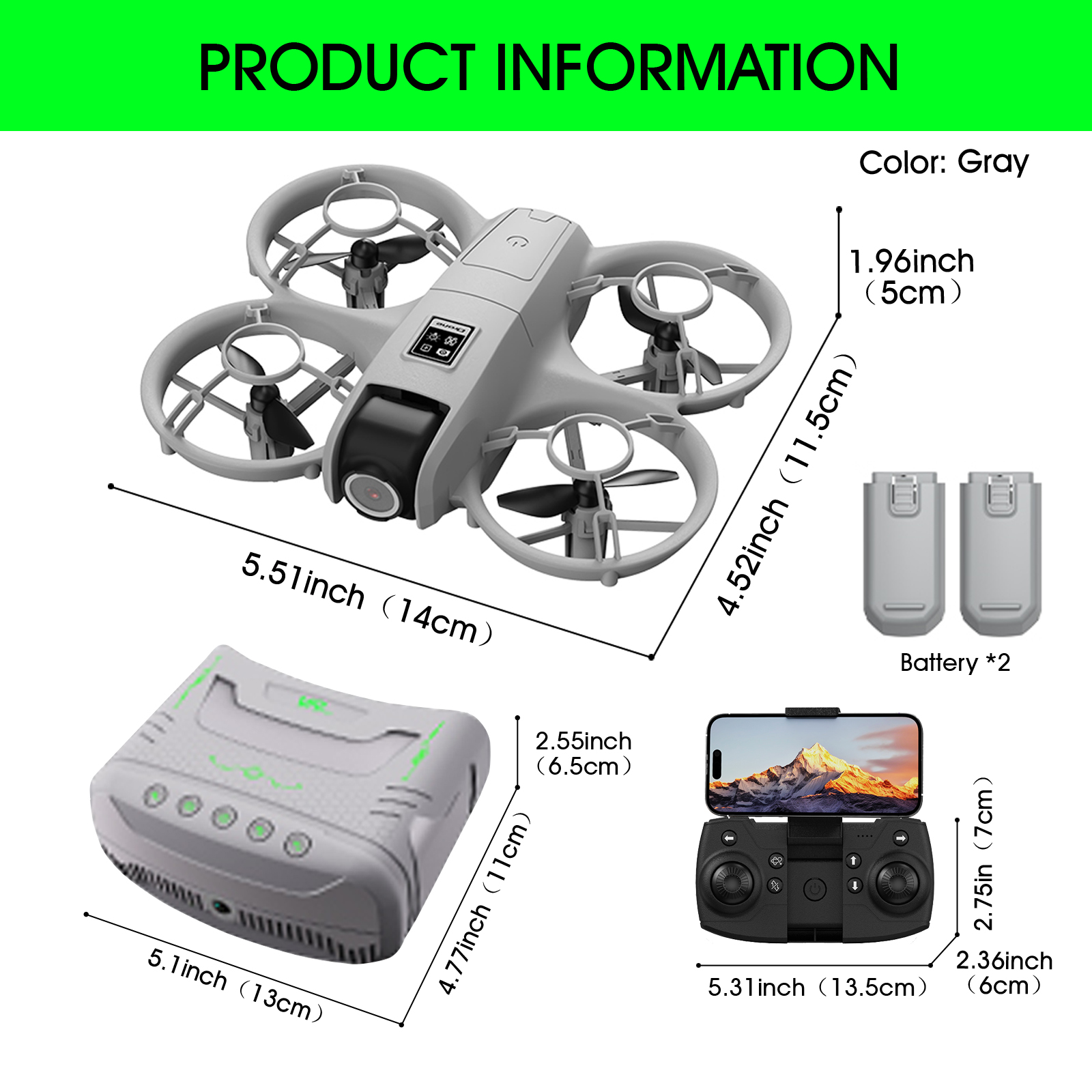 Mini Drone That Is Easy For Be - Drone Battery Adapter incelemesi ve fiyatı